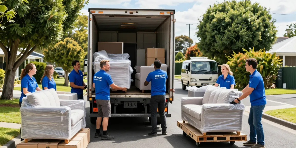 BDS Movers Tauranga packing furniture into a truck for a seamless move, showcasing friendly and professional service.